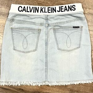 Girls Calvin Klein Jeans Skirt